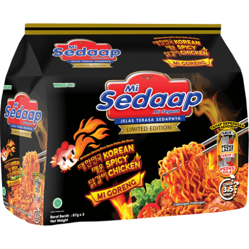 Mi Sedaap Mi Goreng Korean Spicy Chicken 87g